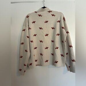 The Carys Mock-Neck Sweater by Maeve Size S